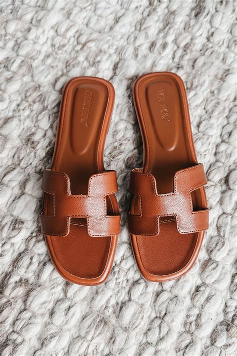 hermes schlappen fake|cheap hermes sandals dupe.